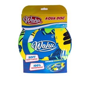 Wahu Aqua Disc Blue/Green/Yellow 100% Waterproof Disc Soft Easy Catch